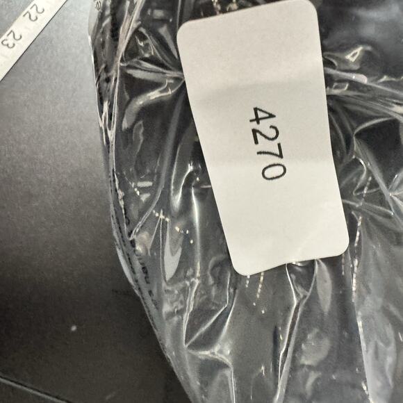 Vintage Boho Celestial Goth Long Skirt XL Black Gold Metallic Tinsel Cottage - Picture 12 of 12